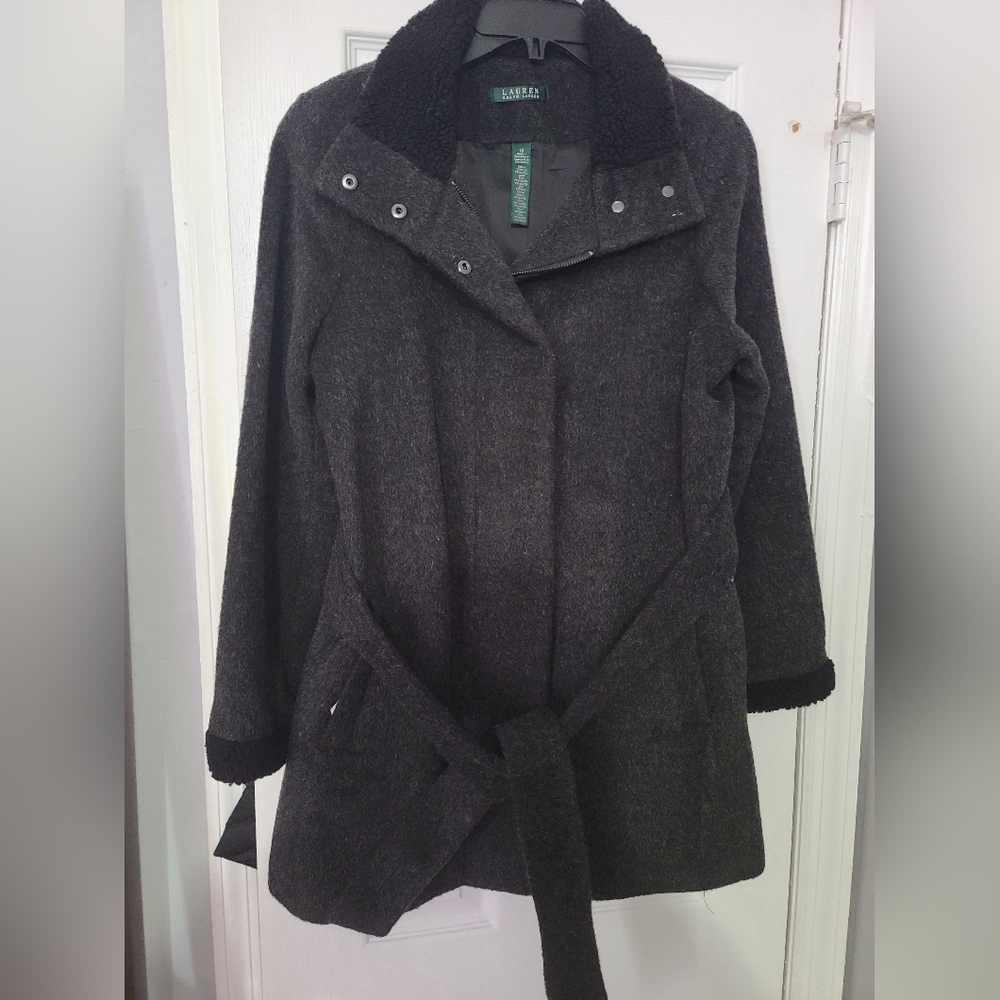 Ralph Lauren Womens Wool Coat